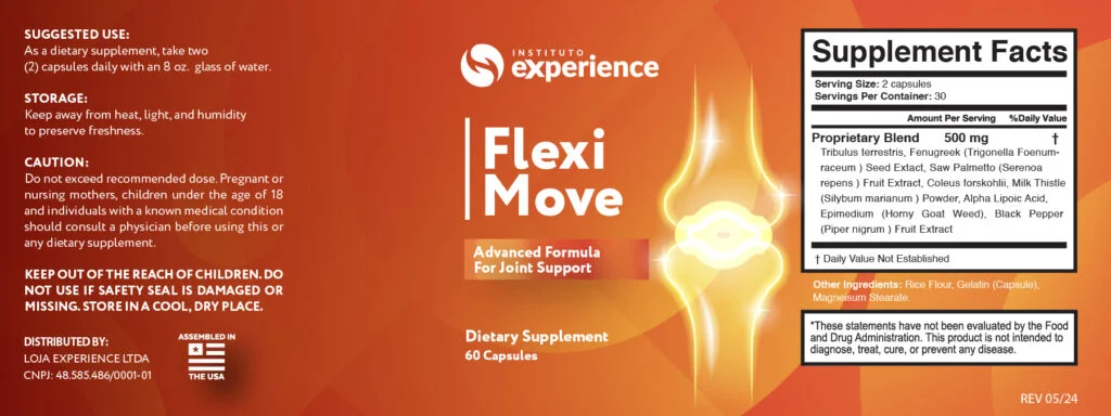 Flexi Move Product Label